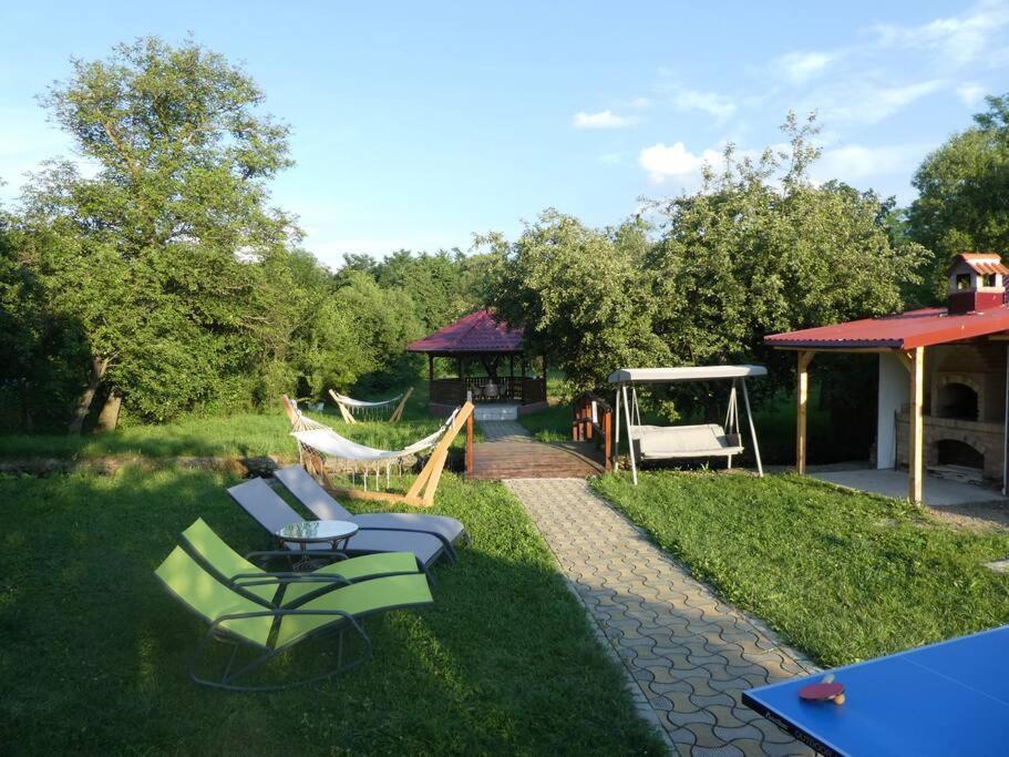 Horace Guesthouse Pool & Hot Tub & Bikes & River Dejani Exteriér fotografie